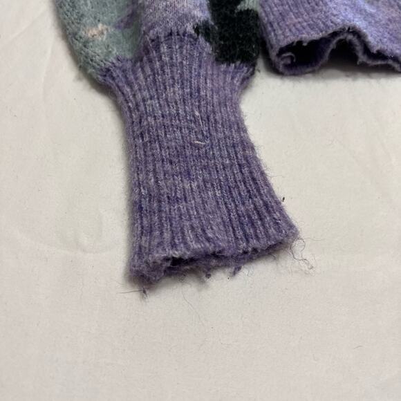 Woman’s purple and black sweater by HyFve - Picture 4 of 8